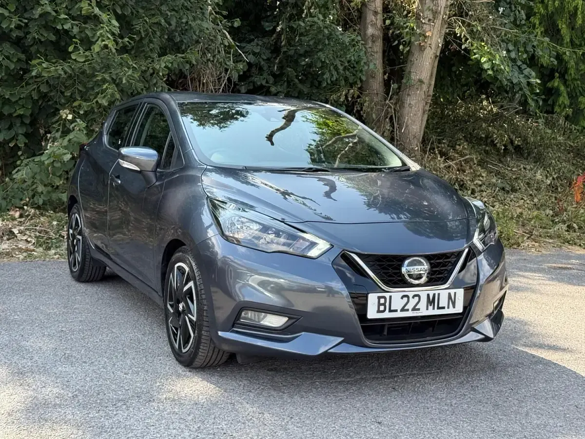 Used Nissan Micra Acenta 92 HP (67 kW) 2022 Grey Hatchback