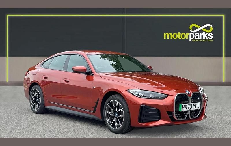 Orange Used 2024 BMW i4 M Sport Sedan | £33,250 (Good price) - Image 1/4