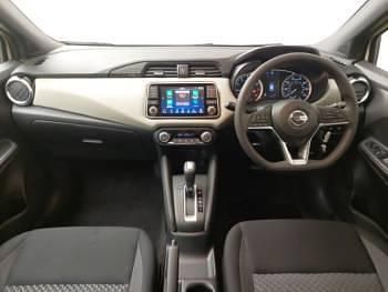 Used Nissan Micra Acenta 92 HP (67 kW) 2022 White Hatchback