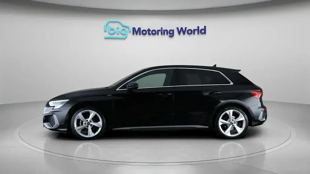 Used Audi A3 Sportback S-Line 110 HP (80 kW) 2022 Black Hatchback