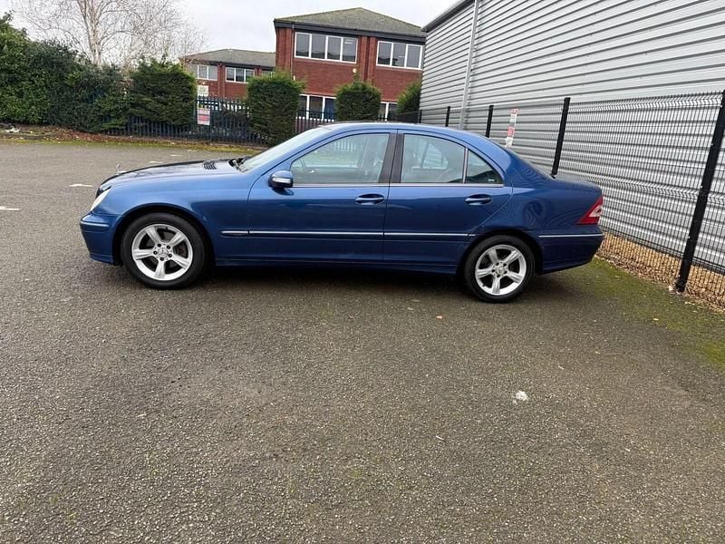 Used Mercedes C180 Avantgarde 2007 Blue Sedan