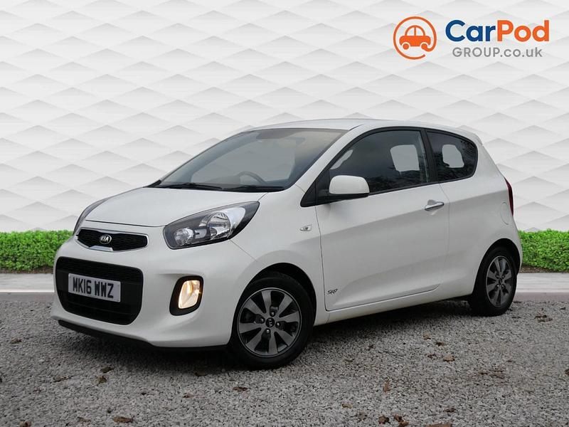 White Used 2016 Kia Picanto Hatchback | £6,290 (Fair price) - Image 1/4