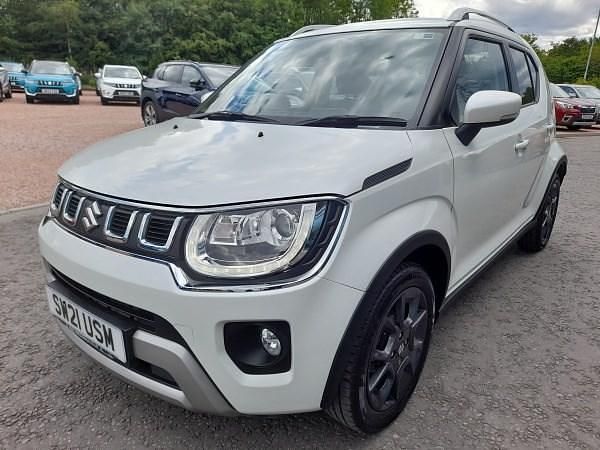 Used Suzuki Ignis SZ5 2021 White Hatchback