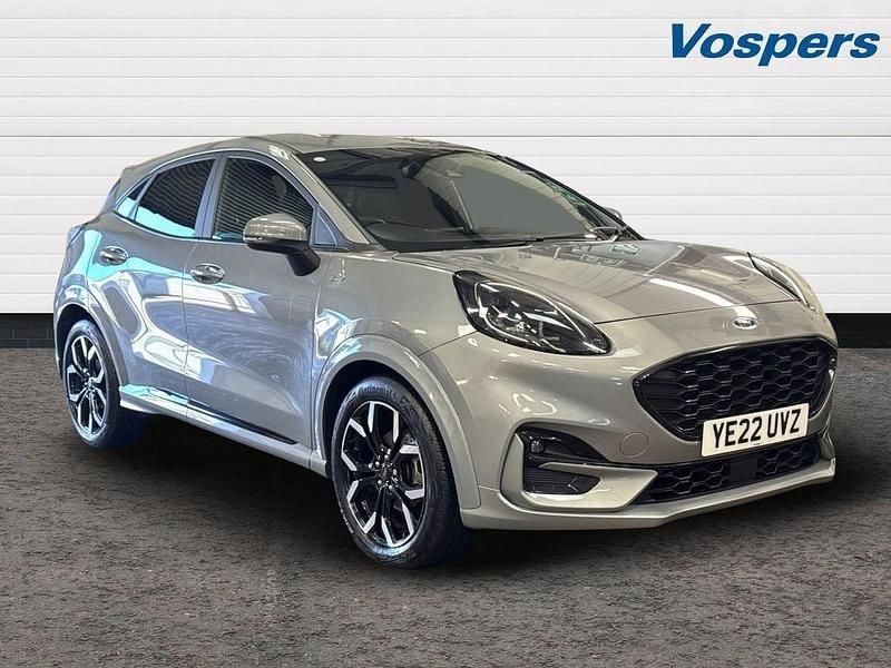 Silver Used 2022 Ford Puma ST-Line X SUV | £16,900 (Fair price) - Image 1/3