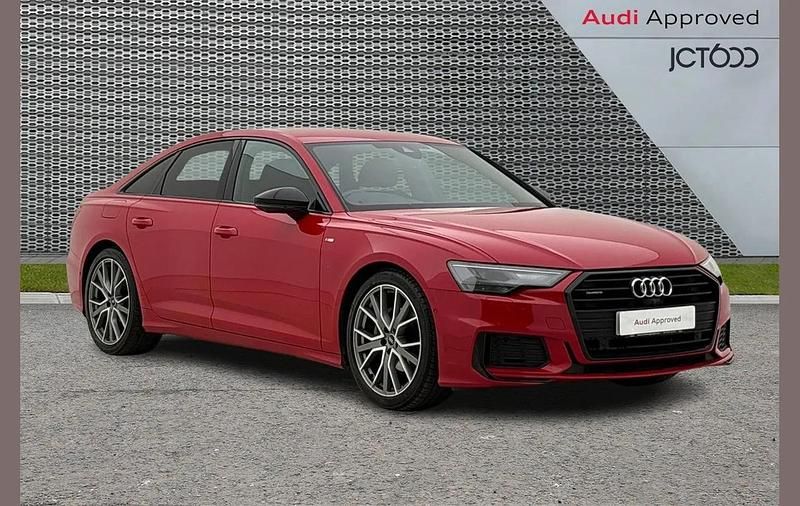 Used Audi A6 Black Edition 204 HP (150 kW) 2023 Red Sedan