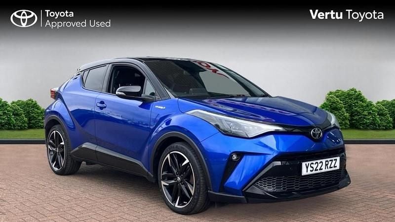 Blue Used 2022 Toyota C-HR+ Sport SUV | £18,645 - Image 1/3