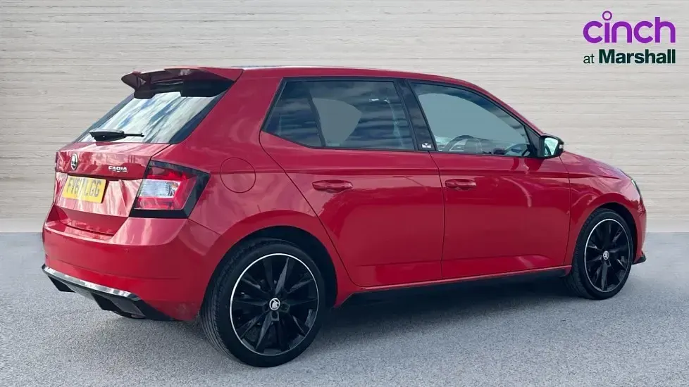 Used Skoda Fabia Monte Carlo 110 HP (80 kW) 2017 Red