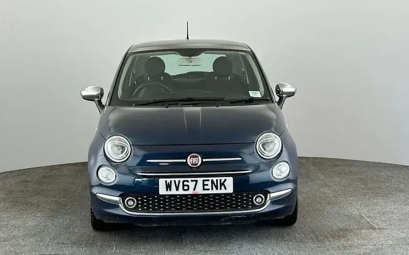 Used Fiat 500 Mirror 69 HP (50 kW) 2018 Blue Hatchback