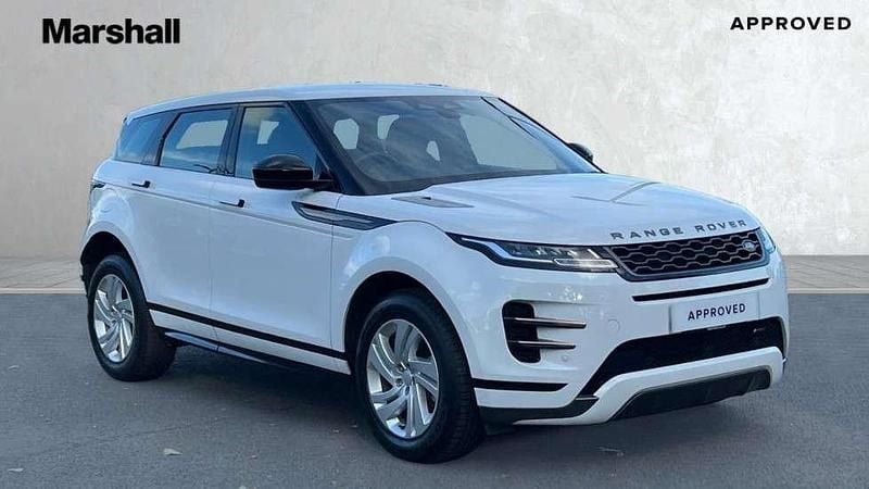 White Used 2022 Land Rover Range Rover evoque R-Dynamic SUV | £26,012 (Fair price) - Image 1/4