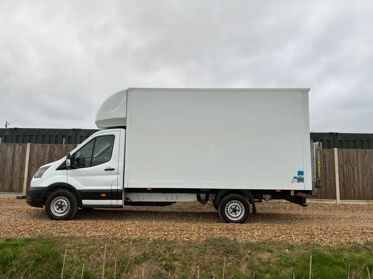 Used Ford Transit S 130 HP (95 kW) 2023 White Cabriolet
