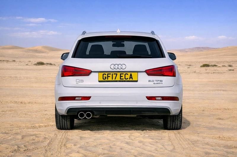 Used Audi Q3 S-Line 180 HP (132 kW) 2017 White SUV