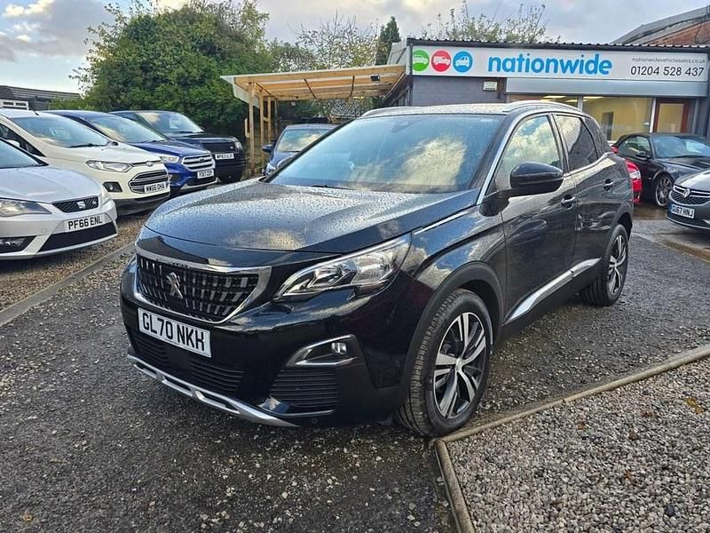 Used Peugeot 3008 Allure 130 HP (95 kW) 2020 Black Hatchback