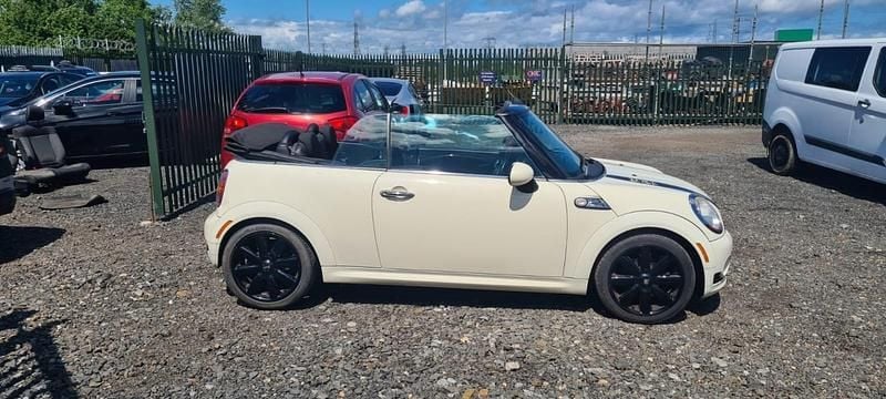 Used Mini Cooper Cabriolet 2010 White Cabriolet