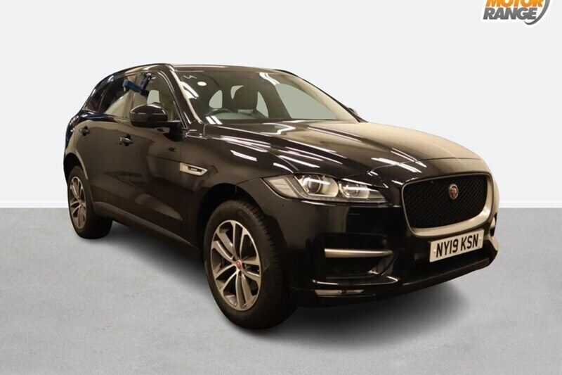 Black Used 2019 Jaguar F-Pace R-Sport SUV | £15,895 (Good price) - Image 1/1