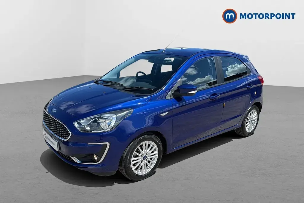 Used Ford Ka Zetec 2019 Blue Sedan