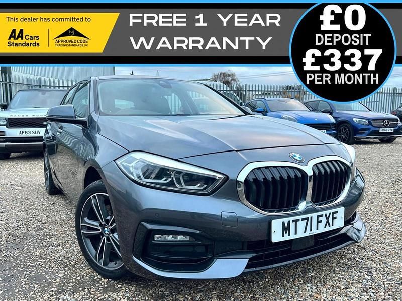 Used BMW 118 Sport Line 2021 Grey Hatchback