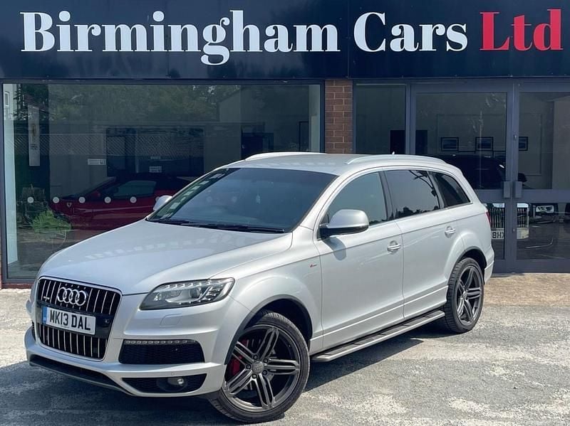 Silver Used 2013 Audi Q7 S-line plus SUV | £9,995 (Super price) - Image 1/4