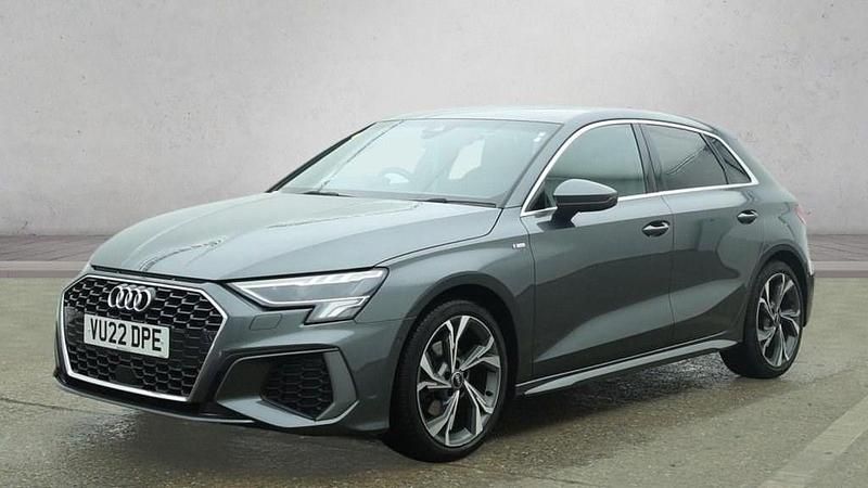 Used Audi A3 Sportback S-Line 110 HP (80 kW) 2022 Grey Hatchback