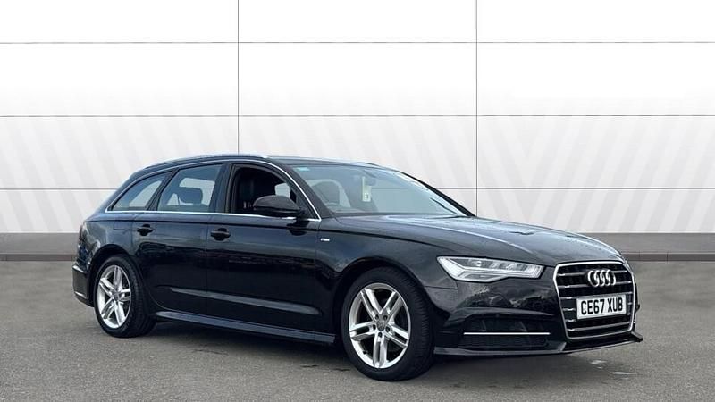 Used Audi A6 S-Line 190 HP (139 kW) 2017 Black Estate