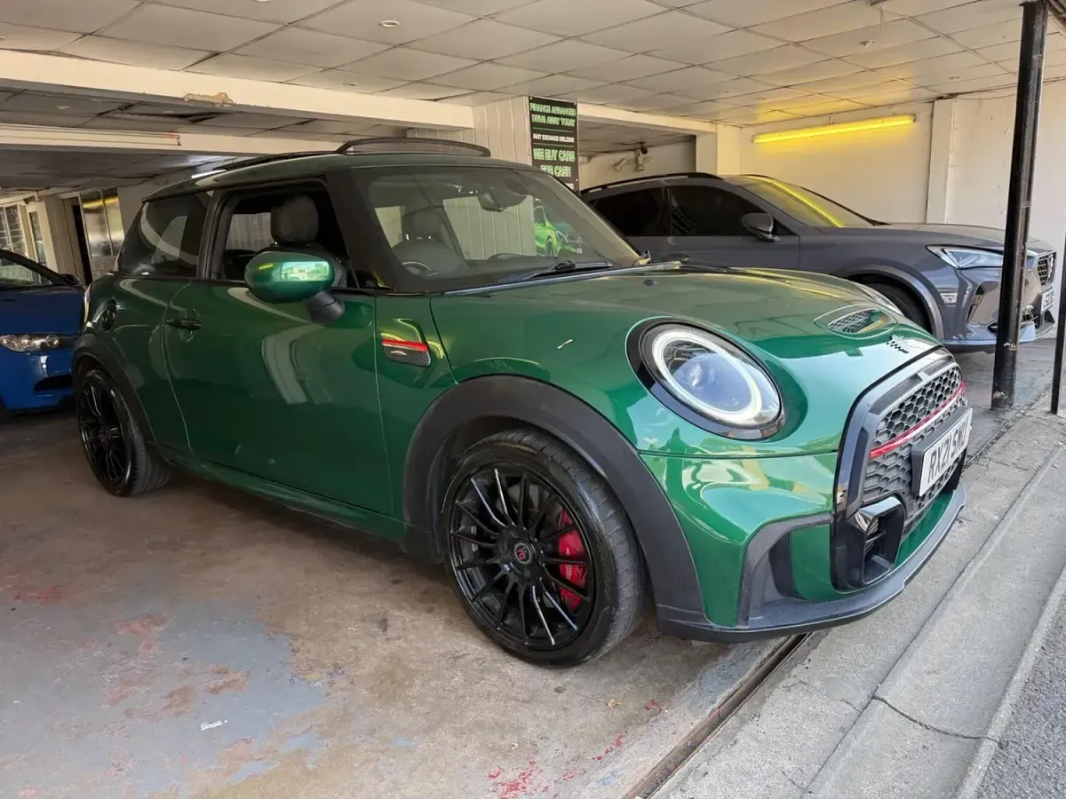 Used Mini John Cooper Works Hatch 2021 Green Hatchback