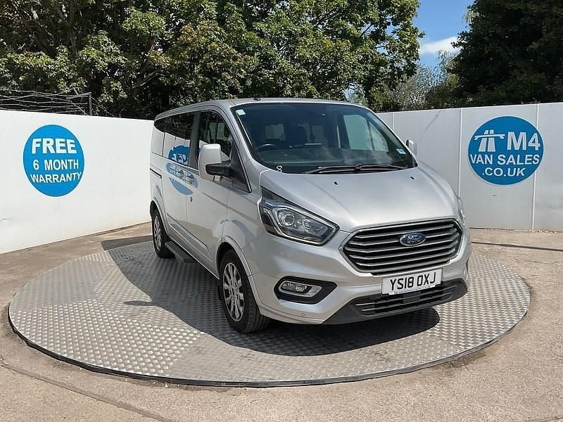 Silver Used 2018 Ford Tourneo Custom Titanium MPV | £19,995 (Expensive) - Image 1/4
