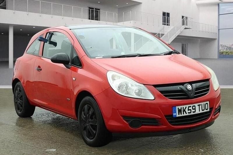 Used Vauxhall Corsa 2009 Red Hatchback