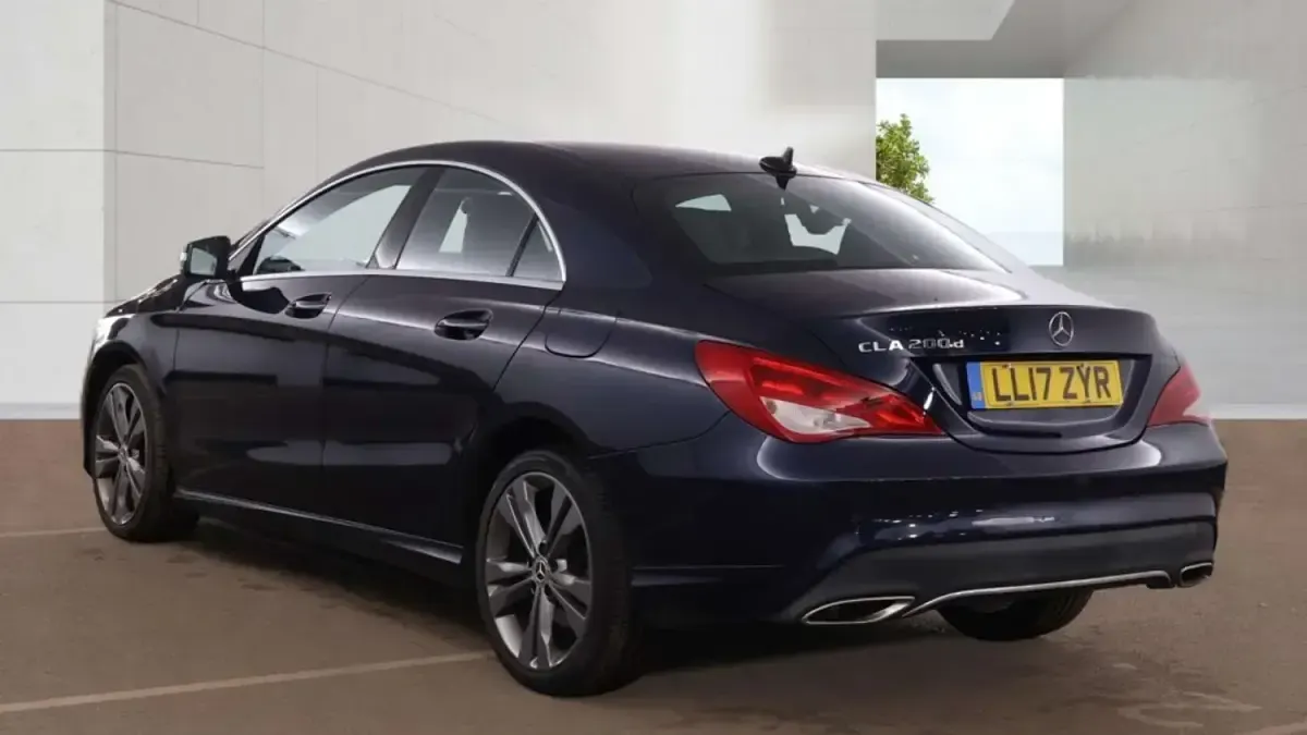 Used Mercedes CLA200 2017 Blue Sedan