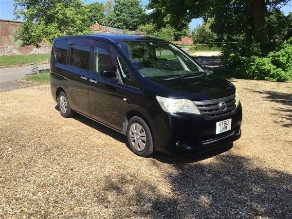 Black Used 2010 Nissan Serena MPV | £6,495 (Expensive) - Image 1/1