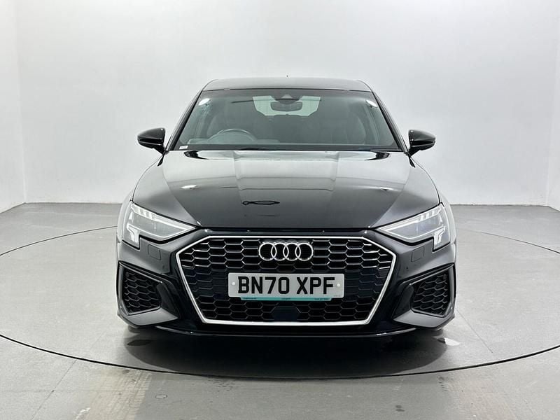 Used Audi A3 Sportback S-Line 150 HP (110 kW) 2020 Black Hatchback