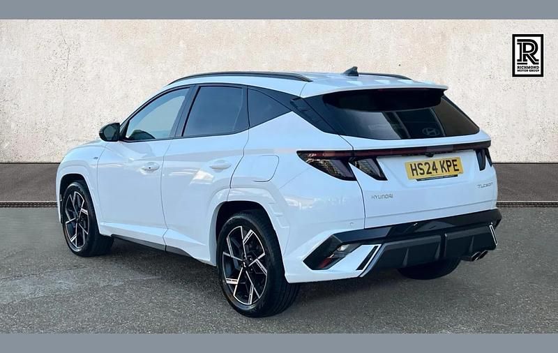 Used Hyundai Tucson N Line 158 HP (116 kW) 2024 White SUV