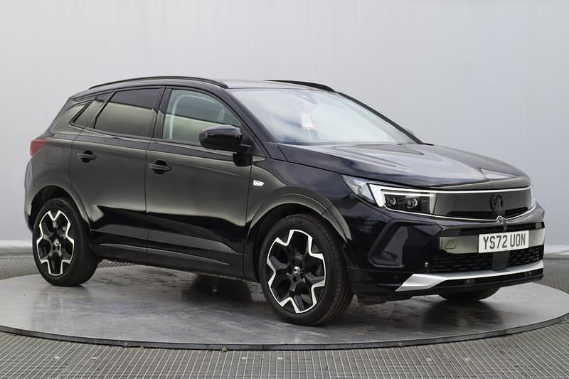 Used Vauxhall Grandland X Ultimate 130 HP (95 kW) 2023 Black SUV