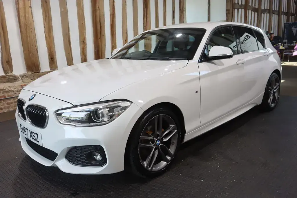 Used BMW 118 M Sport 2017 White Hatchback