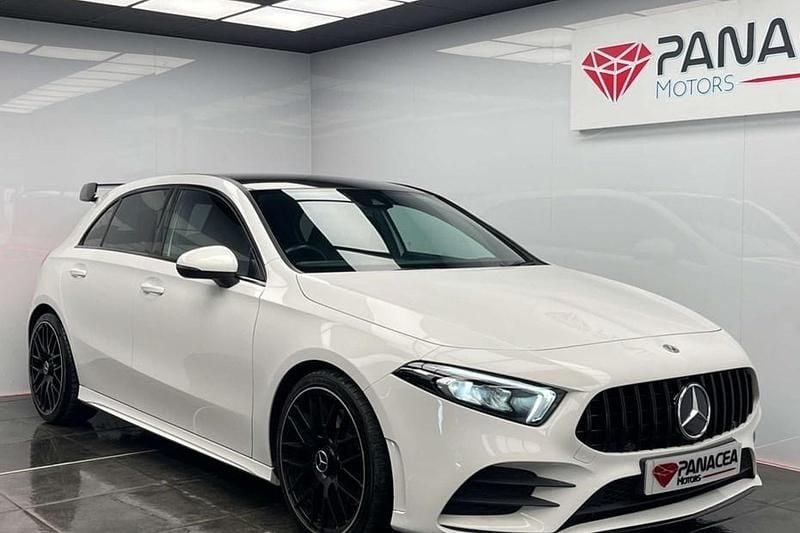 White Used 2018 Mercedes A250 AMG line Hatchback | £15,990 (Expensive) - Image 1/1