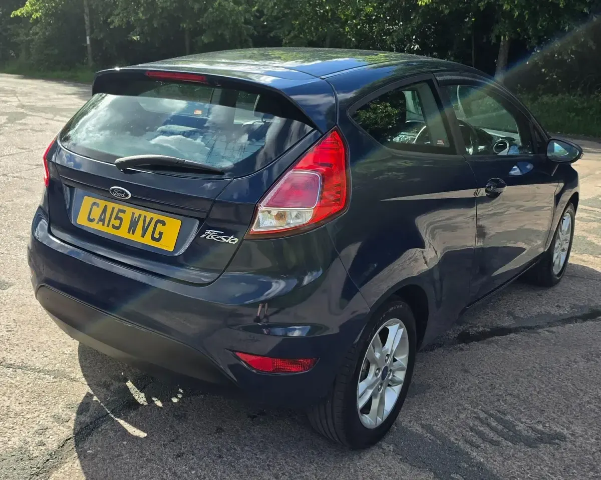Used Ford Fiesta Studio 2015 Blue Hatchback