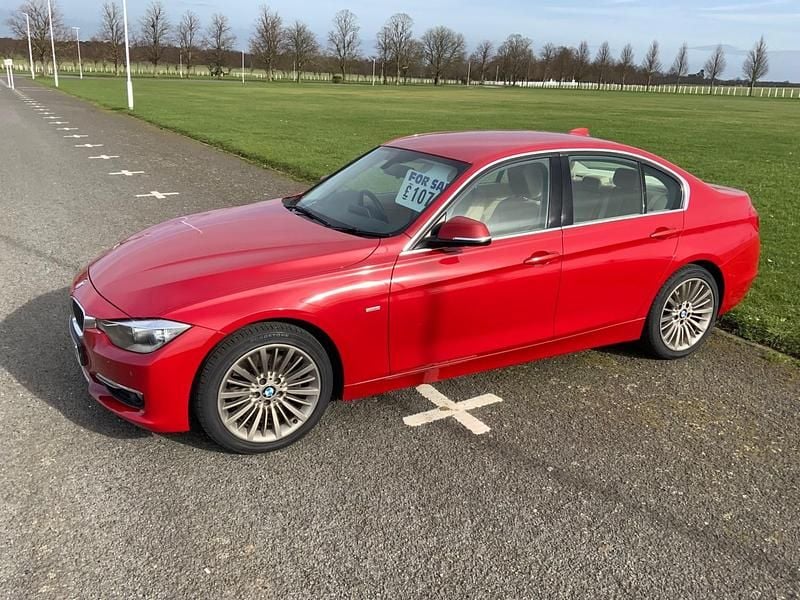 Used BMW 328 Luxury Line 2012 Red Sedan