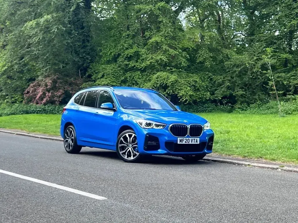 Used BMW X1 M Sport 190 HP (139 kW) 2020 Blue SUV