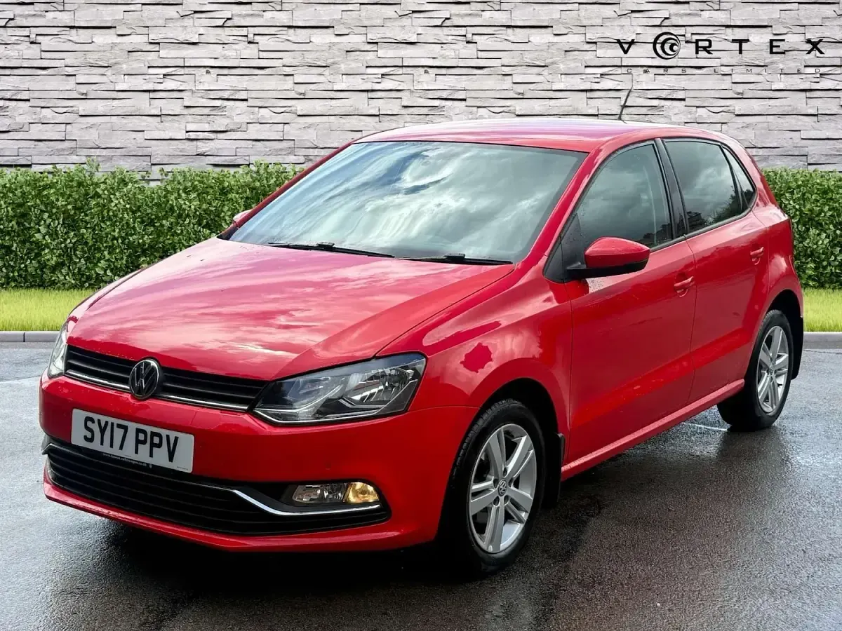 Used VW Polo Match 2017 Red Hatchback