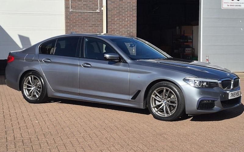Used BMW 520 M Sport 190 HP (139 kW) 2019 Blue Sedan