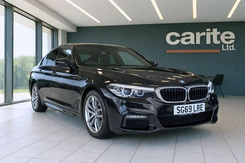 Black Used 2019 BMW 520 M Sport Sedan | £14,495 (Fair price) - Image 1/2