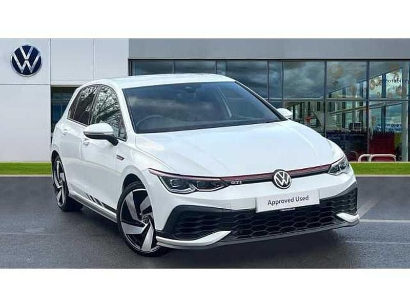 White Used 2021 VW Golf VII GTI Clubsport Hatchback | £24,615 (Good price) - Image 1/4