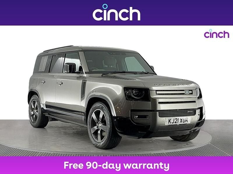 Silver Used 2021 Land Rover Defender HSE Dynamic SUV | £57,599 (Fair price) - Image 1/3