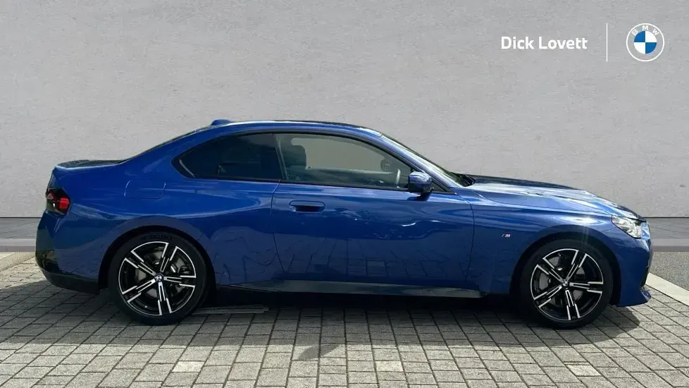 Used BMW 230 Coupé M Sport 242 HP (177 kW) 2023 Blue Coupe