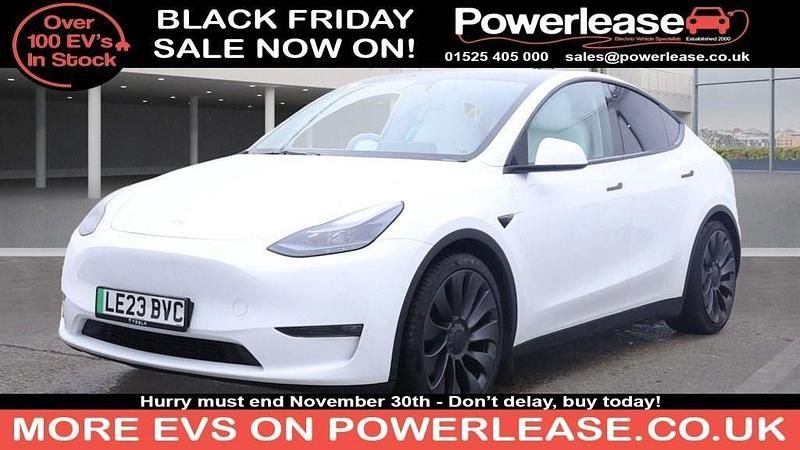 White Used 2023 Tesla Model Y Performance SUV | £27,989 (Good price) - Image 1/4