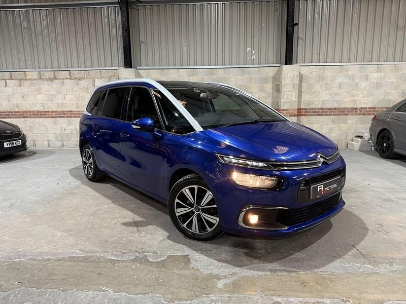 Used Citroën Grand C4 Picasso Flair 120 HP (88 kW) 2018 Blue MPV