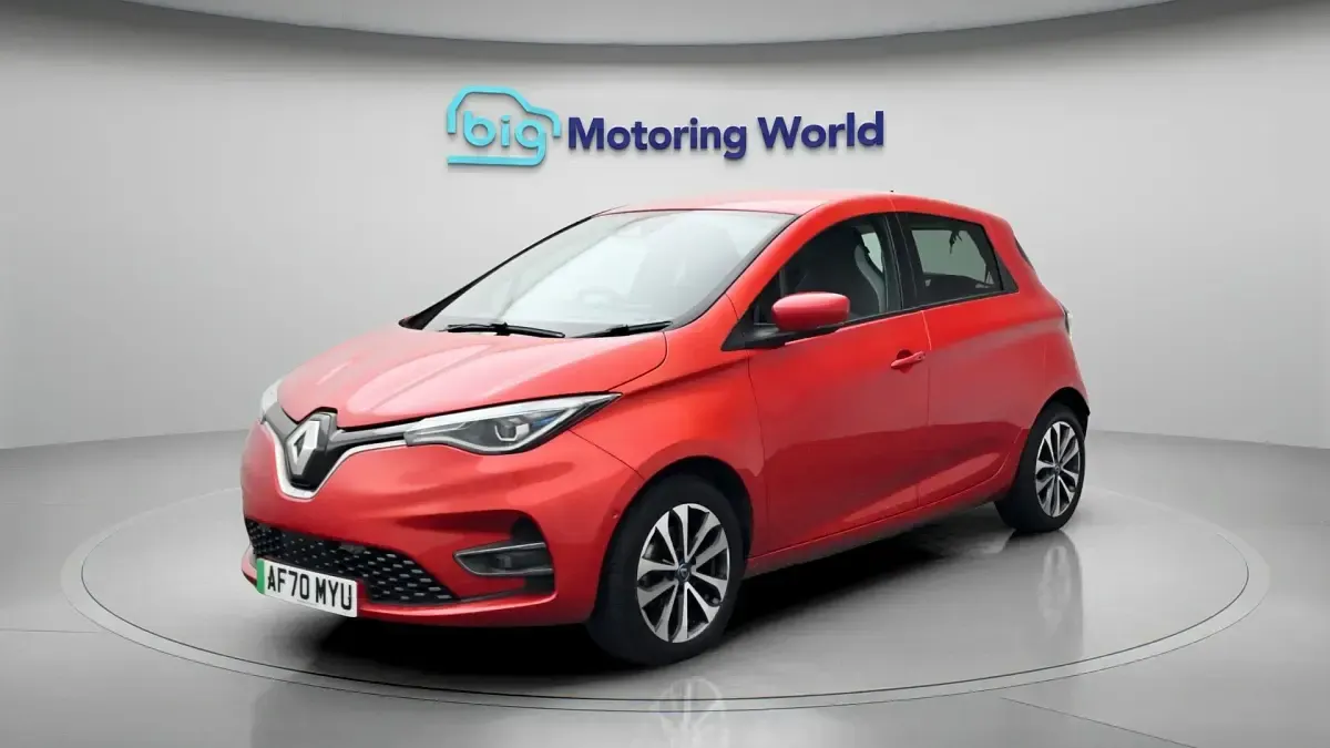 Used Renault Zoe GT-Line 100 kW (136 HP) 2020 Red Hatchback