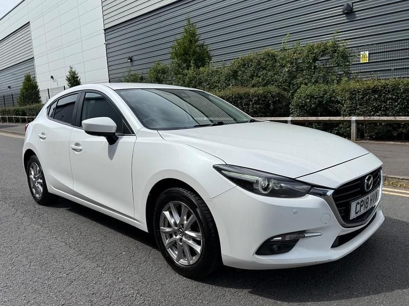 White Used 2018 Mazda 3 Hatchback | £5,495 - Image 1/3
