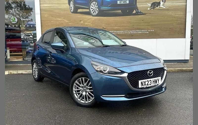 Used Mazda 2 Inclusive 88 HP (64 kW) 2023 Blue Hatchback