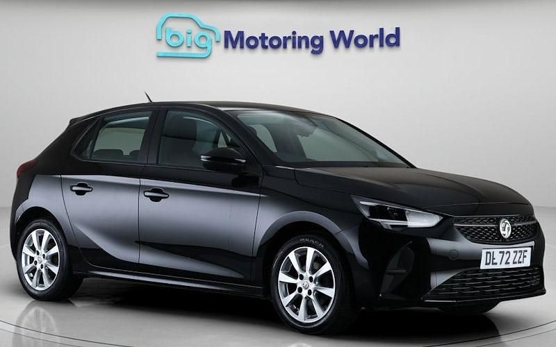 Used Vauxhall Corsa Design Edition 75 HP (55 kW) 2023 Black Hatchback