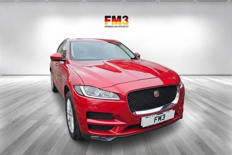 Used Jaguar F-Pace Portfolio 180 HP (132 kW) 2018 Red SUV