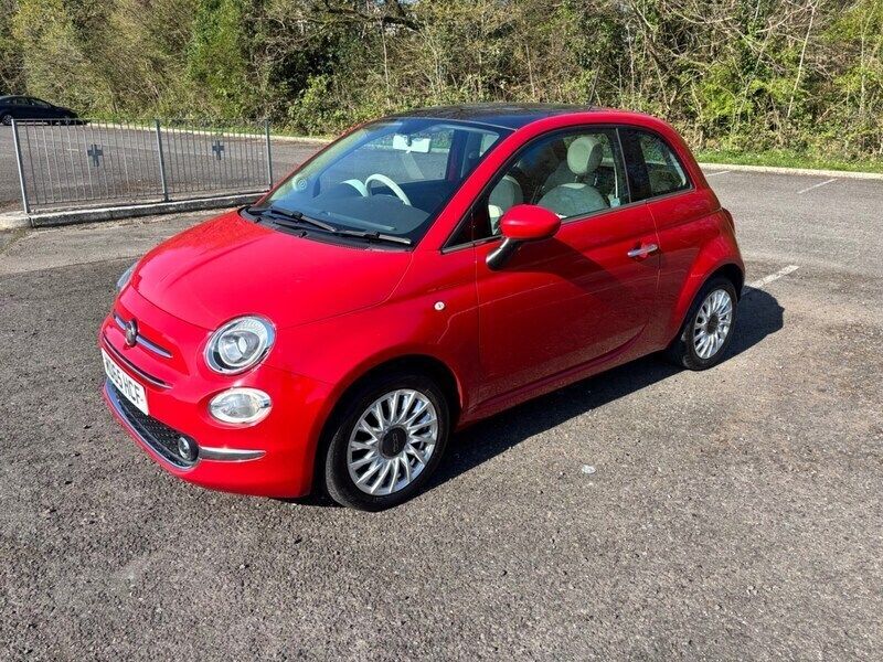 Red Used 2016 Fiat 500 Lounge Hatchback | £4,190 (Super price) - Image 1/4